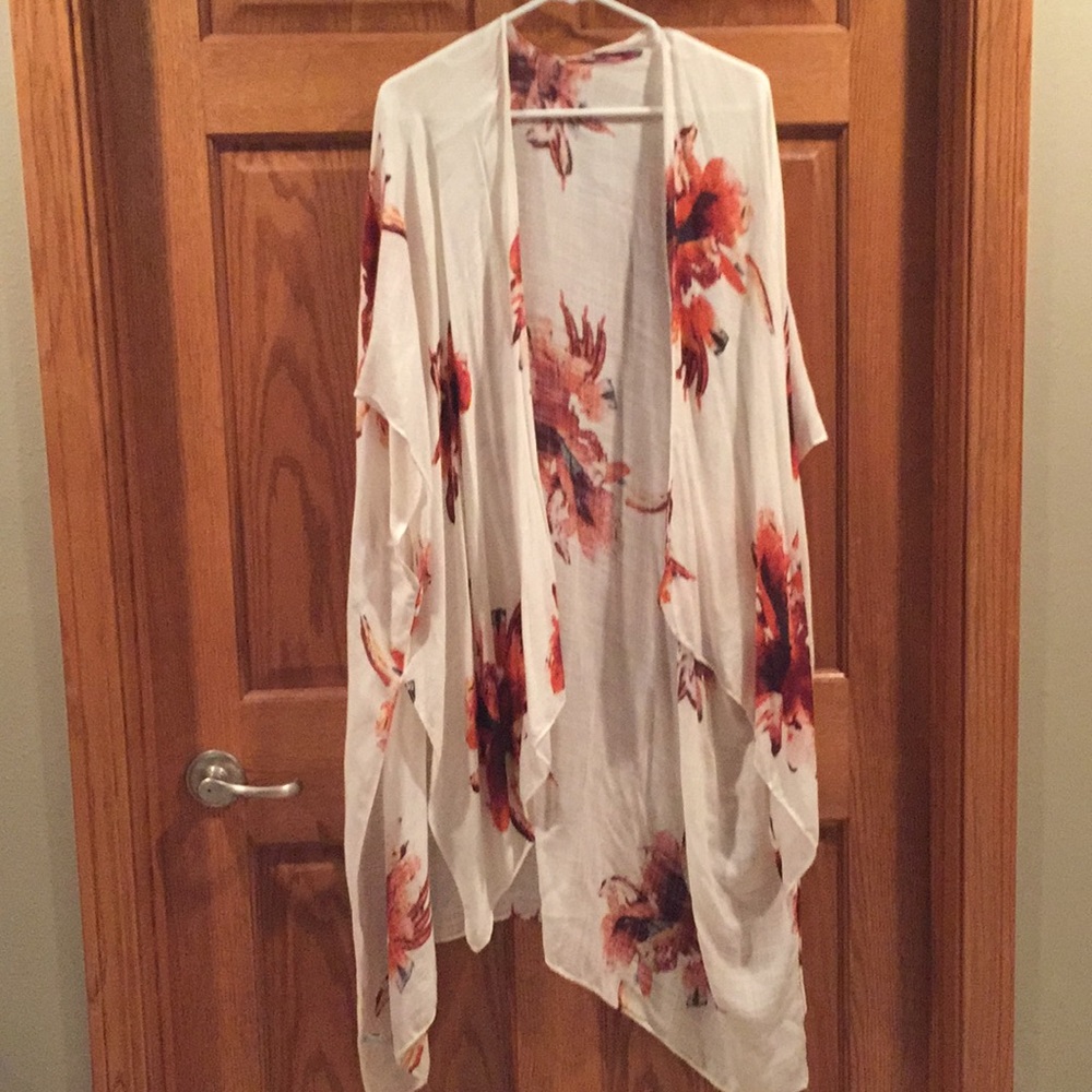 Floral kimono